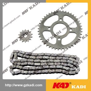 BAJAJ DISCOVER 125ST Chain and Sprocket set